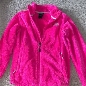 hot pink north face